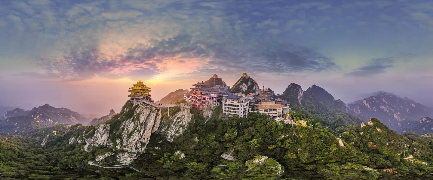 1_Laojunshan Mountain Scenic Spot