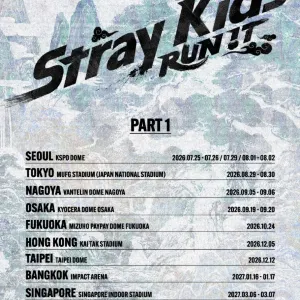 Fukuoka丨Stray Kids 2026 World Tour <RUN IT> in Fukuoka