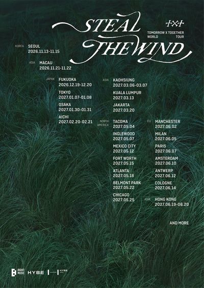 Seoul丨TOMORROW X TOGETHER 2026-27<STEAL THE WIND> World Tour