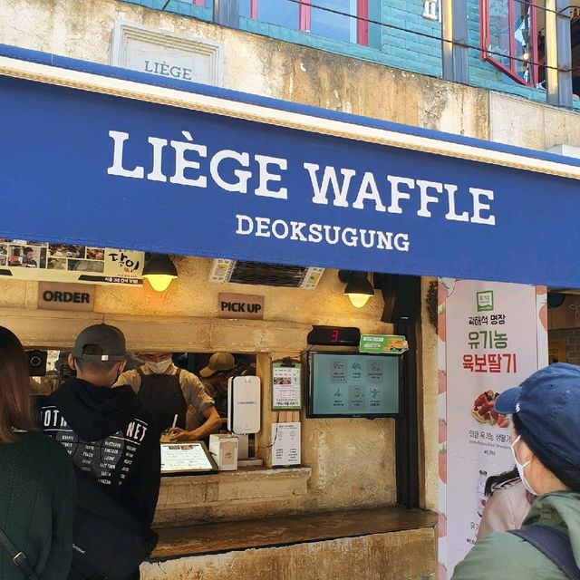 덕수궁 리에제 와플 맛집!