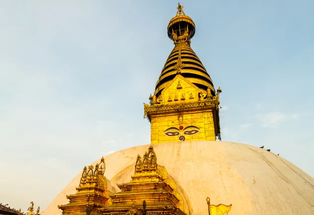 Номер с видом на горы Отели в г. Баудха