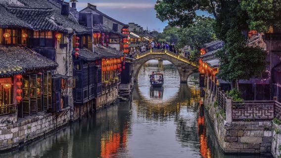 烏鎮東柵+夜遊西塘+能仁寺一日遊【純玩雙水鄉 主城內可接】