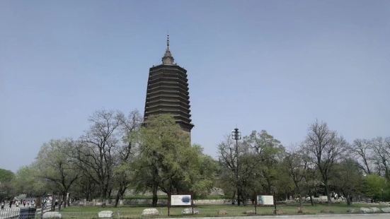 白塔寺公園是位於皮市街與白塔西路交界處的一塊街角綠地，沒有圍