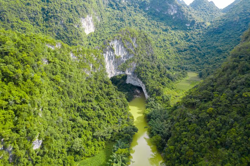 布柳河仙人橋景區