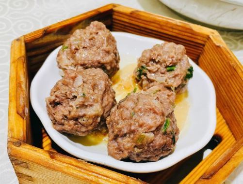 陈皮牛肉丸