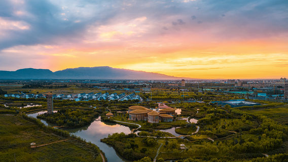 Zhangye National Wetland Park