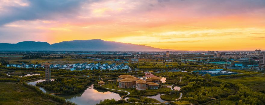 Zhangye National Wetland Park