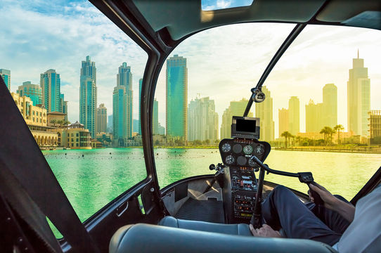 Helikopteroplevelser i Dubai
