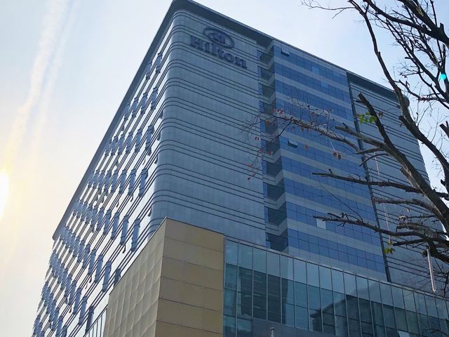 上海|新開的希爾頓酒店|實在太普通了！