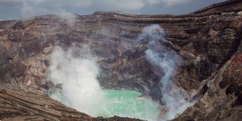 熊本阿蘇火山+草千里+上色見熊野座神社+高千穗峽【中文司機】