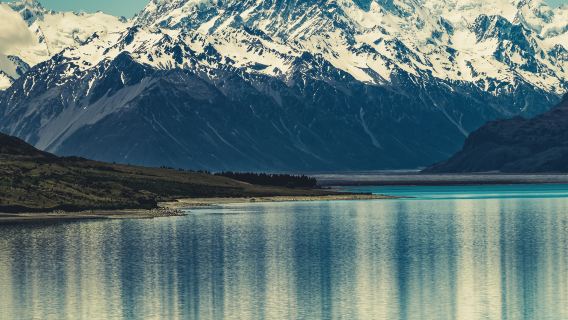 однодневный тур из Крайстчерча в Квинстаун: Крайстчерч + гора Кук + озеро Текапо + церковь Доброго Пастыря.