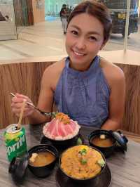 食到爆滿足的魚生飯