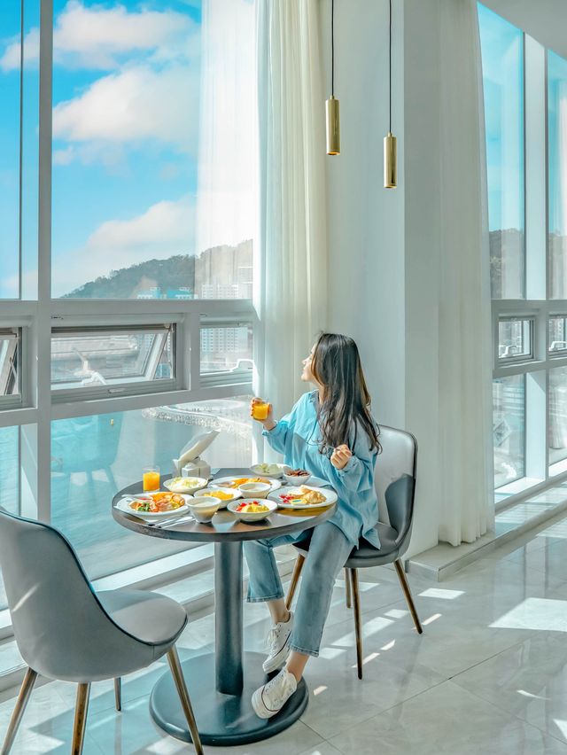 바다를 보면서 쉬는 송도 호텔 