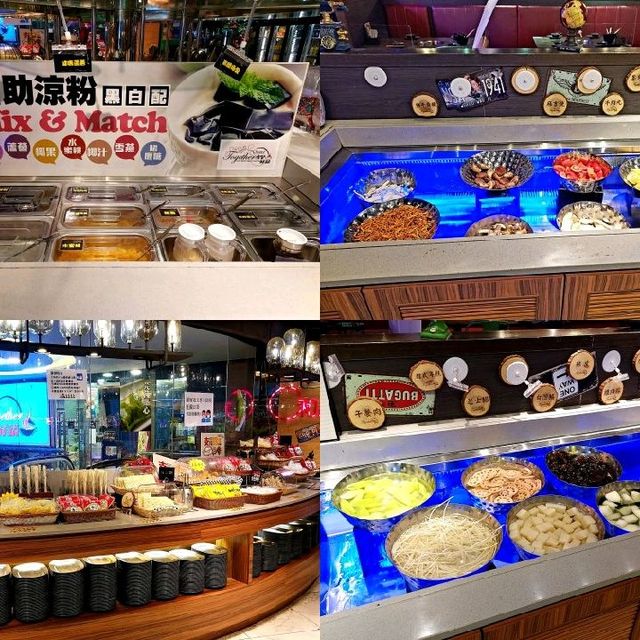 一個價錢就可以食哂所以美食