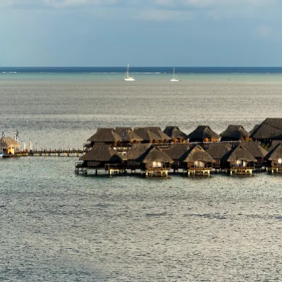 Flug Papeete Bora Bora