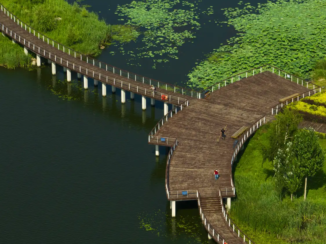 난시 습지공원 주변 호텔