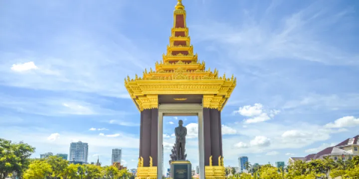 西哈努克銅像紀念堂