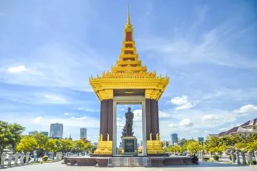 Statue of King Father Norodom Sihanouk