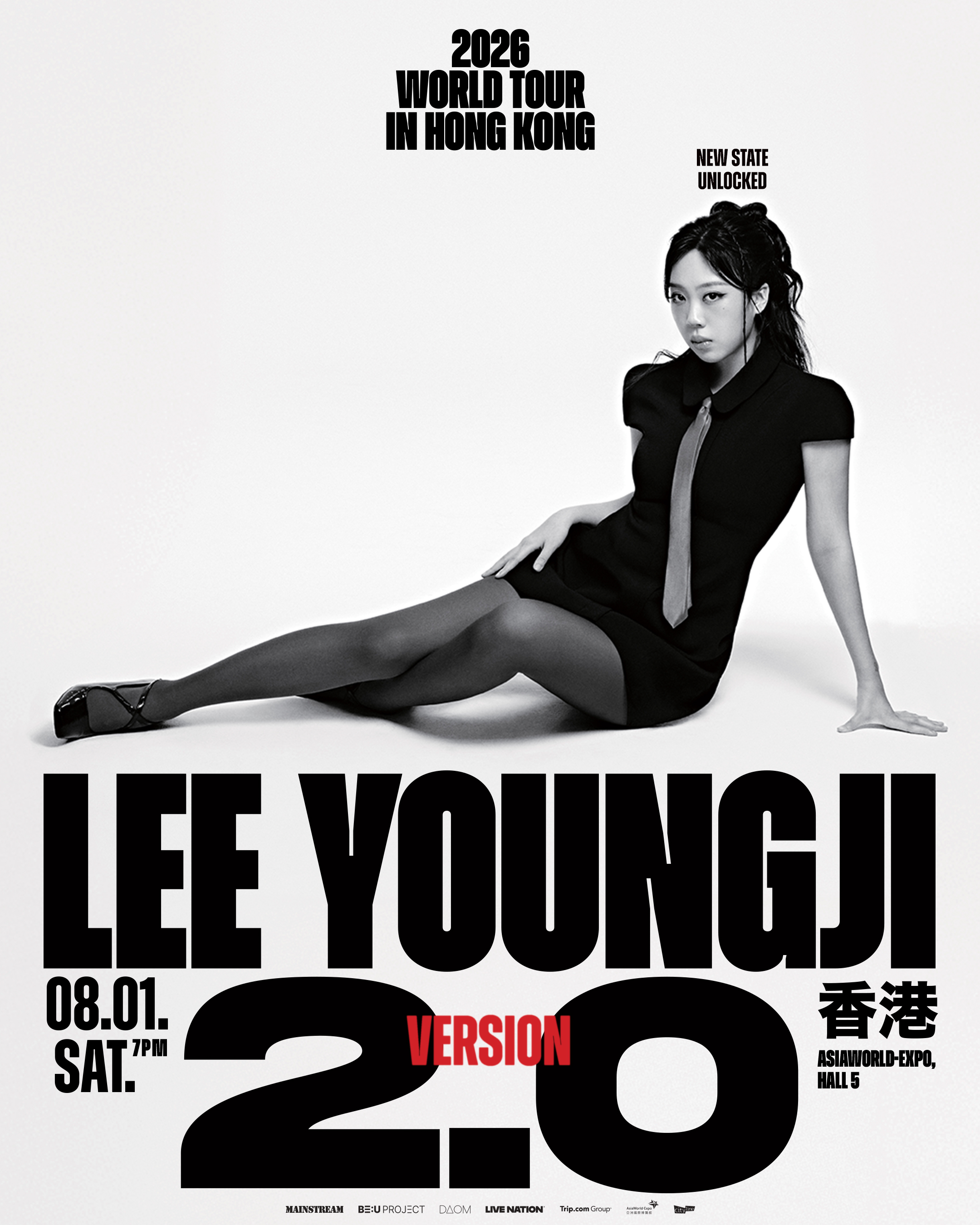 홍콩 | 2026 LEE YOUNGJI WORLD TOUR <2.0> | 아시아월드-엑스포
