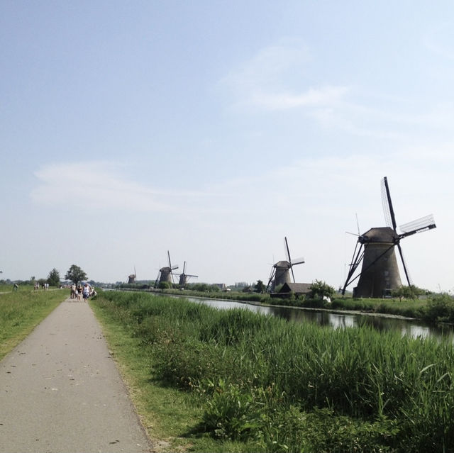 荷蘭古老風車村Kinderdijk