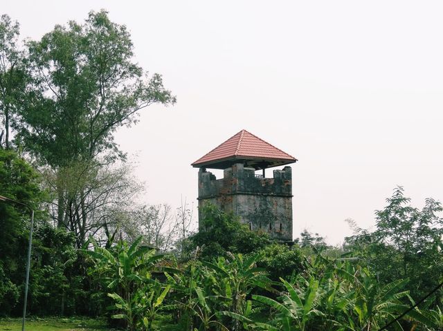 Ruins of the old French Fort Carnot 