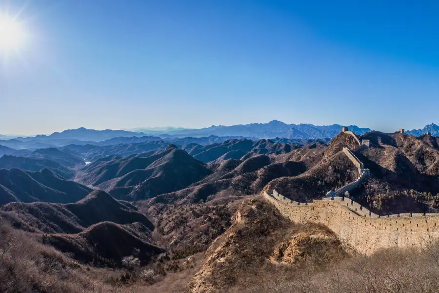 Great Wall at Shixia Pass