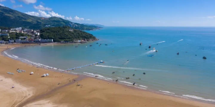 蒼南縣漁寮旅遊區-漁寮大沙灘