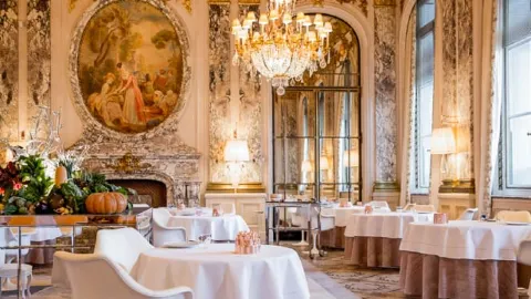 Restaurant le Meurice Alain Ducasse in Paris