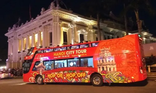 Xe Bus 2 Tầng Hà Nội - Hop On Hop Off
