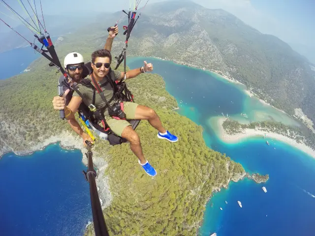 Paragliding experience in Fethiye