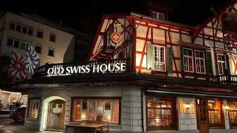 Old Swiss House in Lucerna