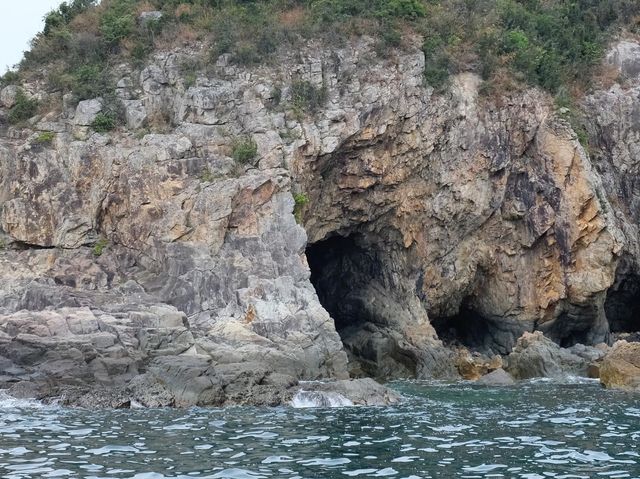 #橋咀島 #世界地質公園，沿途風景太太太美