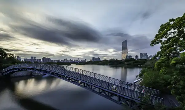 鄰近華僑城國家濕地公園的酒店