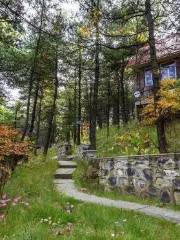 Log Cabin, Liuliping National Forest Park, Chengde