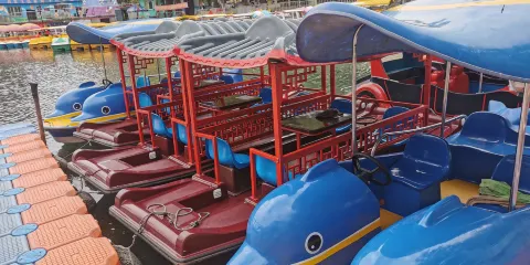 南湖公園自駕電動船票大小同價