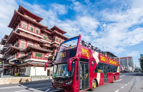 Big Bus Singapore新加坡觀光大巴士經典套票(Discover Ticket)1日票成人