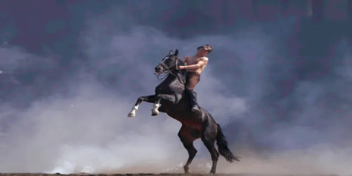 新疆古生態園汗血馬基地