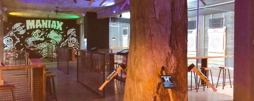 MANIAX Axe Throwing - MELBOURNE (Abbotsford)