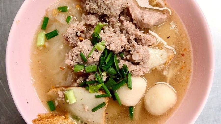 Rung Rueang pork noodle