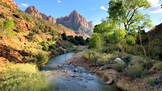 Pa'rus Trail Zion National Park