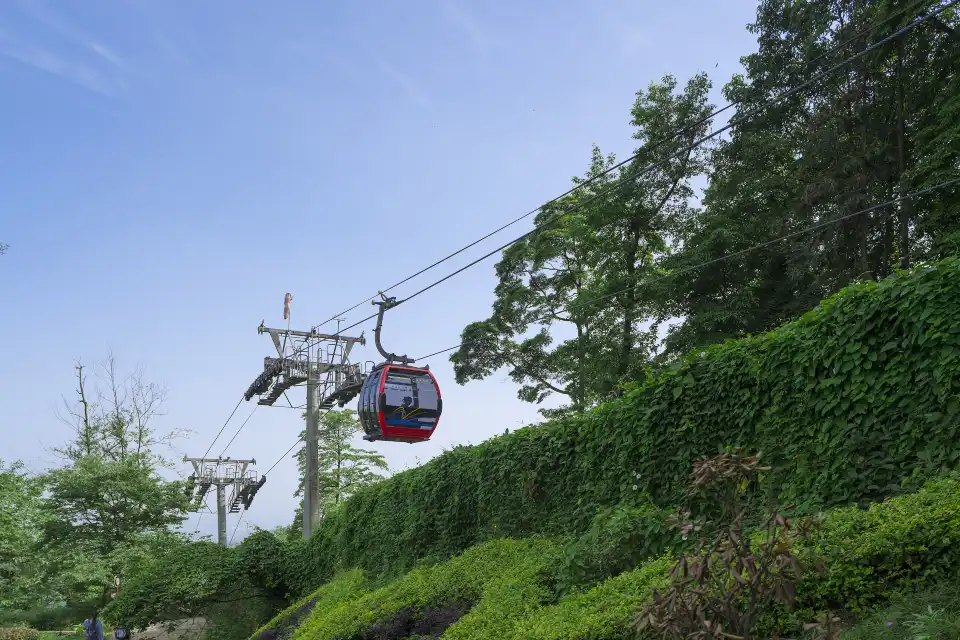 3_Qingcheng Mountain Passenger Cableway