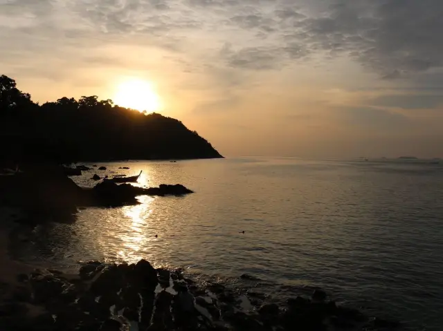 Sunset at sunset beach 