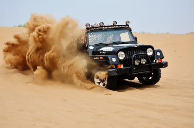 Dune Bashing in Zhongwei