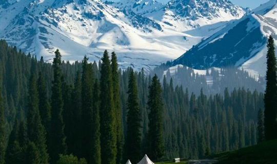Kabanbay Peak Base Camp