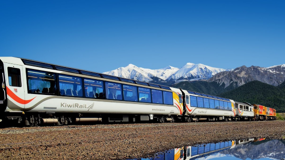TranzAlpine: Scenic Train Christchurch - Greymouth