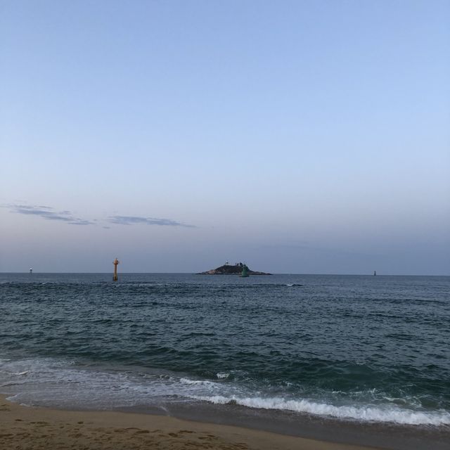 [속초] 봄 밤의 속초 해수욕장