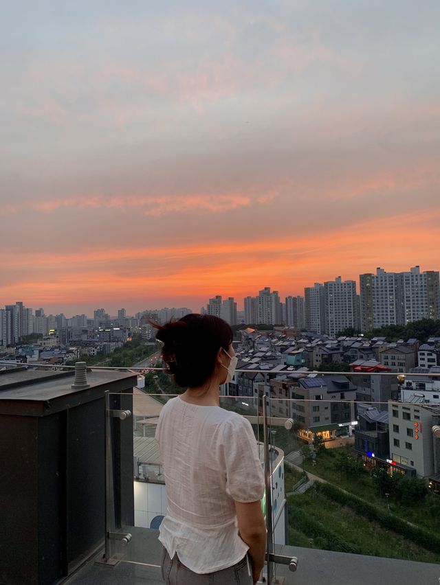 평택 노을맛집<1987루프탑 라운지>