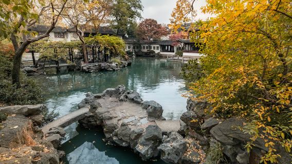 蘇州留園+獅子林+寒山寺+虎丘+山塘街一日遊【純玩門票全含】