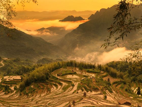 Jiuquyunhuan Area, Yunhe Terrace Scenic Area