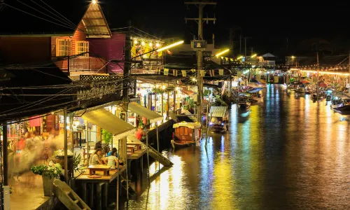 Amphawa Floating Market